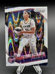 2025 Panini Prizm WNBA #1 Sydney Colson White Seismic Prizms 2