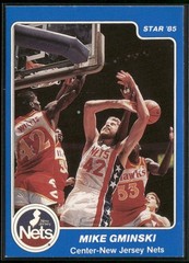 Mike Gminski 1984-85 Star #91 New Jersey Nets