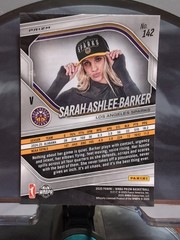 2026 Panini Prizm WNBA – Sarah Ashlee Barker (RC) – #142 – Blue Velocity Prizm