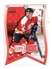 1997/98 Leaf Banner Season Jarome Iginla #20 Insert #594/3500
