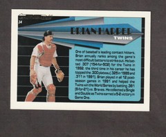 1993 Topps Black Gold Brian Harper #34 Minnesota Twins