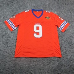 The Waterboy Mud Dogs Jersey Mens 3XL Orange Football Movie Bobby Boucher