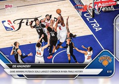 2025-26 Topps Now NBA #336 OG Anunoby New York Knicks – Presale