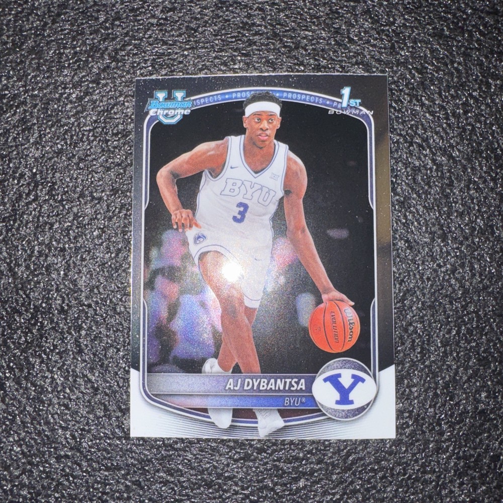 2025-26 Bowman Basketball AJ Dybantsa 1st Bowman Chrome BCP-1