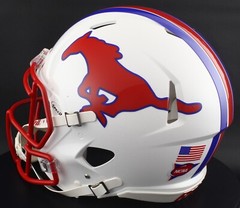 SMU MUSTANGS NCAA Riddell Speed Full Size REPLICA Football Helmet