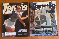 TENNIS WEEK Magazine 1999 – SIX issues Venus Serena Williams Hingis McEnroe Moya