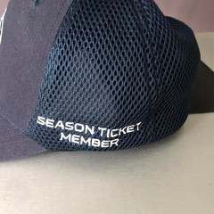 VTG TENNESSEE TITANS BALL CAPS AFC CHAMPIONS, INAUGURAL GAME & LOGO LOT OF 3