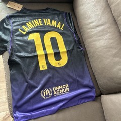#10 Lamine Yamal BARCELONA x KOBE 26/27 Away Jersey Men&rsquo;s size M