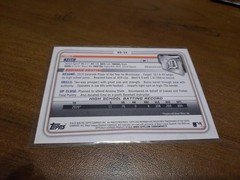 Colt Keith 1st Bowman Paper Signed IP Autograph Signed Detroit Tigers Hot Player