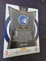 2025 Panini WNBA Select DiJonai Carrington Red Flash Concourse Prizm #d 340/349