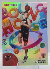 Kasparas Jakucionis – 2025-26 Topps NBA Hoops Bounce House SP (RC)