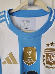 Adidas Men&rsquo;s Argentina 2024 Messi 10 Home Jersey AFA Copa America Men Sz L FIFA