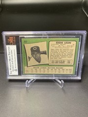 1971 Topps Eddie Leon #252 Cleveland Indians BVG 7 Near Mint Vintage