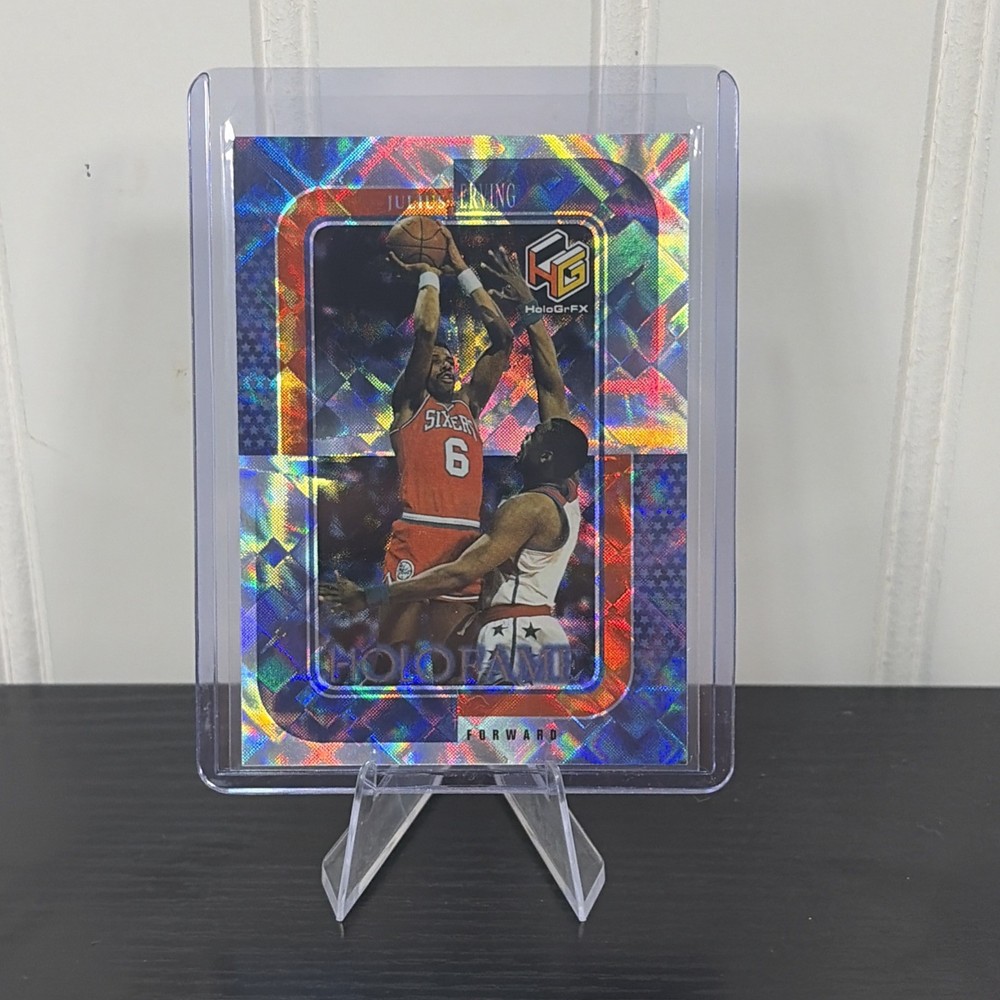1999-00 Upper Deck HoloGrFX – Holofame Julius Erving #HF-2