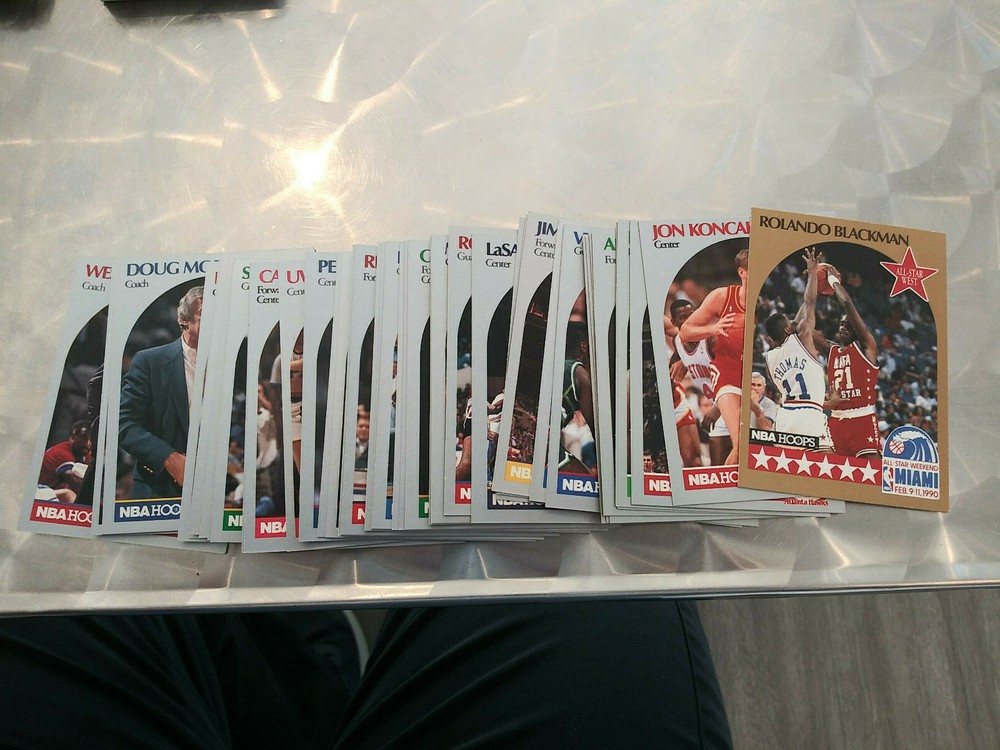 1990 NBA Hoops – Base / Standard – Loose Cards – Complete Your Collection