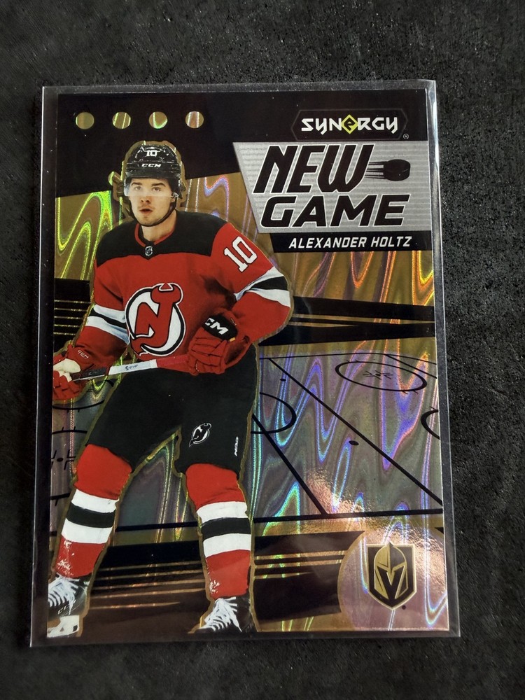2024-25 Upper Deck Synergy – New Game Alexander Holtz #NG-5