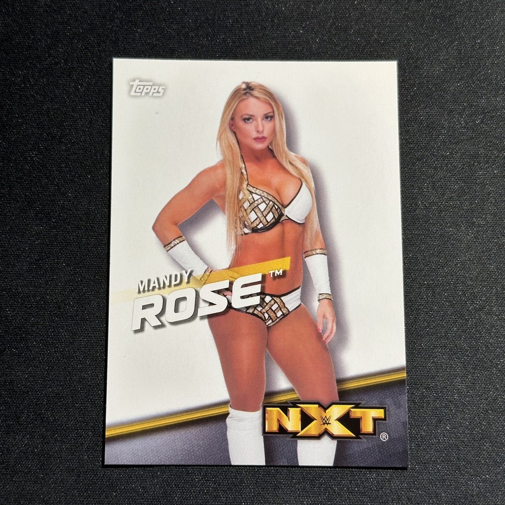 2016 Topps WWE Divas Revolution Mandy Rose #43 NXT Wrestling Card