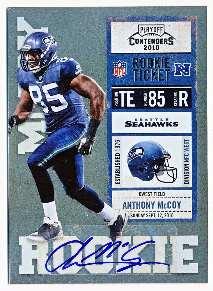 2010 Contenders Football Rookie Ticket Variation Autograph Auto SP Rc – You Pick