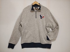 Houston Texans &rsquo;47 Brand Men&rsquo;s Kodiak Quarter Zip Pullover Sweater X-Large