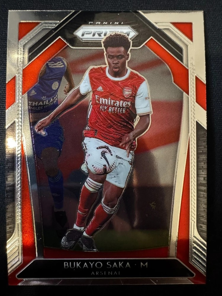 Bukayo Saka 2020-21 Panini Prizm EPL Premier League Rookie Arsenal RC 🔥England