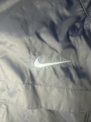 Vintage 90&rsquo;s Nike Team North Carolina Jacket/Coat Size L Navy Blue/Baby Blue