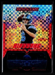 2025 Panini Rookies & Stars Jared Goff Airborne Red Plaid #14