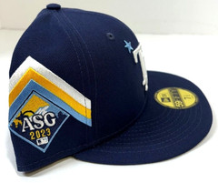 Tampa Bay Rays New Era MLB All Star Game On-Field 2023 59FIFTY Fitted Hat~Blue
