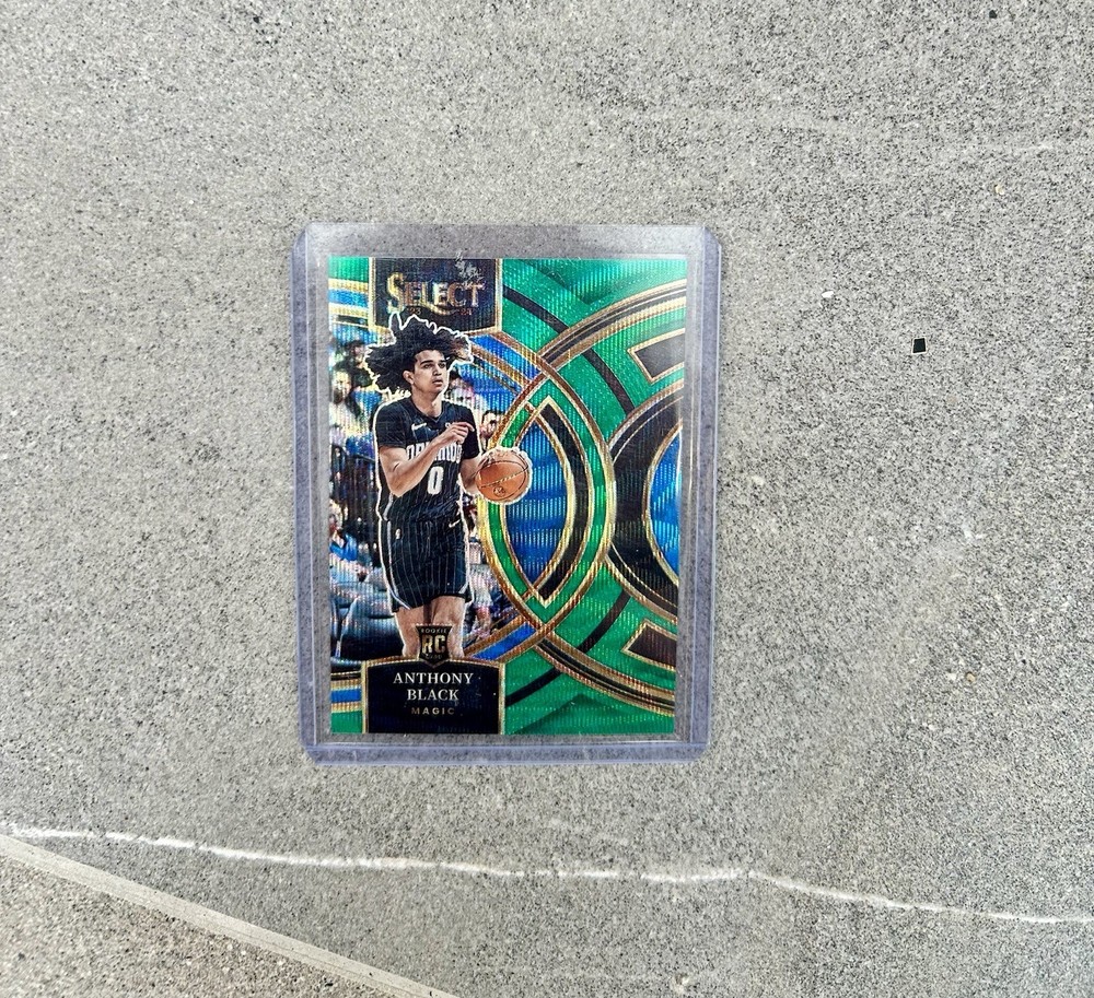 2023-24 Panini Select Premier Level Anthony Black #113 Green Wave Prizm /50 (RC)