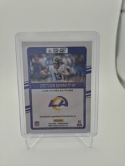 2025 Panini Prizm – Significant Signatures Stetson Bennett IV #SSI-SBT (AU)