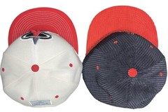 2 Angels Sixth Man Promotions Caps. Farmer John Corduroy & So Cal Honda Dealer
