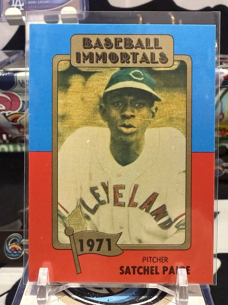 1980-84 SSPC Baseball Immortals 1st Printing Satchel Paige #125 HOF JH 13L