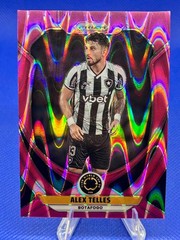 2025 Panini Prizm FIFA Club World Cup Alex Telles #56 Pink Seismic /299