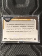 2025 Topps Now WWE Liv Morgan / Dominik Mysterio #129 -Survivor Series War Games