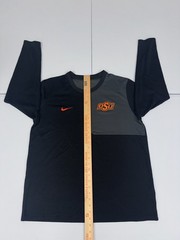 Nike Oklahoma State Cowboys Long Sleeve Shirt Men&rsquo;s Black/Dark Gray Used