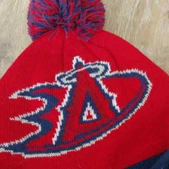 Sixth Man Productions MLB Los Angeles Angels NHL Anaheim Ducks Promo Beanie SGA