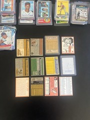 Vintage Topps Hof Lot(120) 1950s 1960s 70s Mantle Mays Clemente Aaron RCs Hi#s