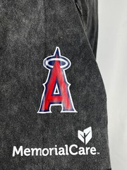 Los Angeles Angels MLB 2024 SGA 80&rsquo;s Black Throwback Tie Dye T-Shirt Men&rsquo;s XL