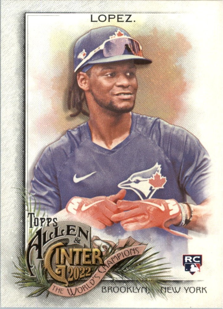 2022 Topps Allen and Ginter #212 Otto Lopez RC – BB