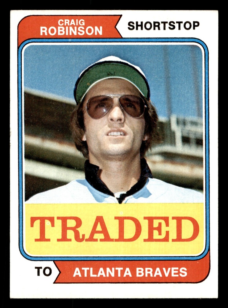 1974 Topps #23T Craig Robinson Traded