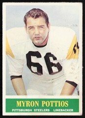 1964 Philadelphia Myron Pottios Pittsburgh Steelers #149