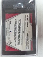 2024 Bowman Chrome International Impact Ohtani/Yamamoto SGC 10 Dodgers