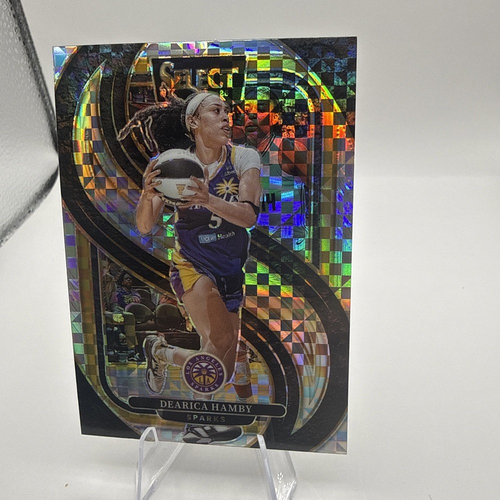 2025 Panini Select WNBA Dearica Hamby Checker Prizm Premier Level