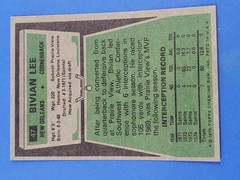1975 TOPPS FOOTBALL #047 BIVIAN LEE HIGH GRADE NEAR MINT NRMT