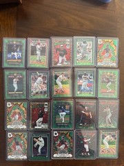 2025 Donruss 272 Card Color # Lot – Green, Purple, Orange, Red, Green SP CRAZY!