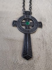 WWF WWE Authentic Sheamus Necklace Pendant Wrestling Big Celtic Warrior Cross