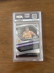 2024-25 Panini Prizm Black Kareem Abdul-Jabbar Gold Shimmer FOTL /10 #270 PSA 8