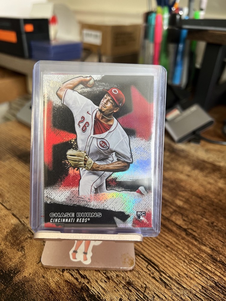 Topps 2026 Series 1 Chase Burns Reds Stars of the MLB Rookie #TP-28