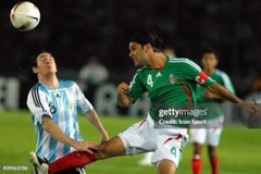Seleccion Mexico Jersey Adidas Size Small #4 R. MARQUEZ 2007 COPA AMERICA