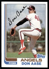 Don Aase 1982 Topps #199 California Angels MLB READ FREE SHIPPING AutographDen