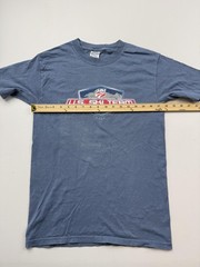 U.S. Ski Team Shirt Mens Small Blue Freestyle Skiing Gildan Graphic Tee 2007